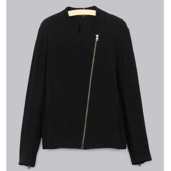 Eileen Fisher Jackets & Blazers - Eileen Fisher Women's Black Lightweight Mid-Length Jacket Size M